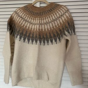 Fair isle sweater